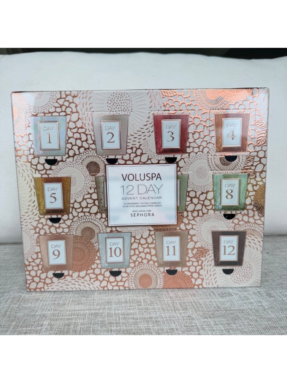 NEW VOLUSPA 12 DAY ADVENT CALENDAR SEPHORA EXCLUSIVE LIMITED EDITION
